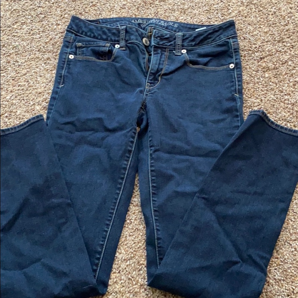 American Eagle Size 6 long Skinny Jeans